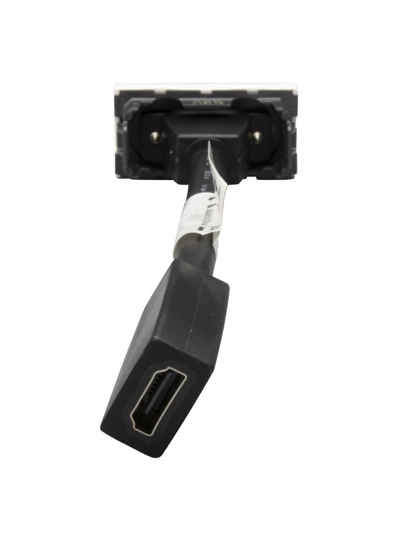 Mosaic Gniazdo Hdmi Typu A Z Przewodem Biały 078778 LEGRAND