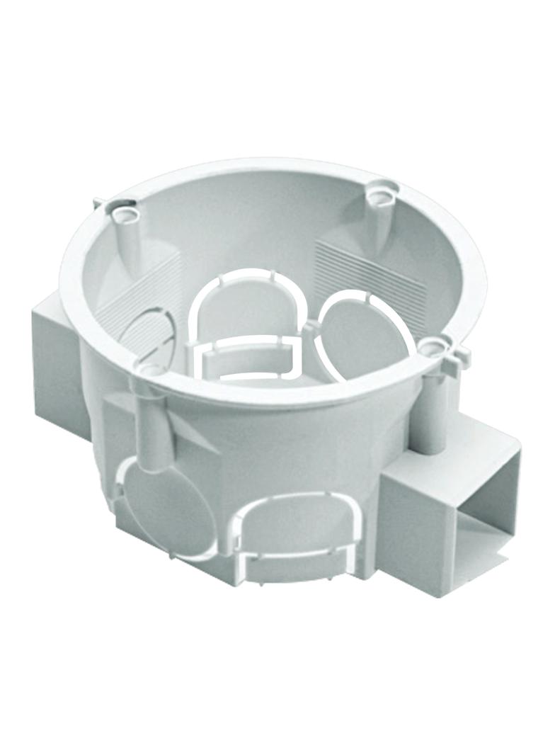 Puszka podtynkowa 60 mm płytka szeregowa, biała