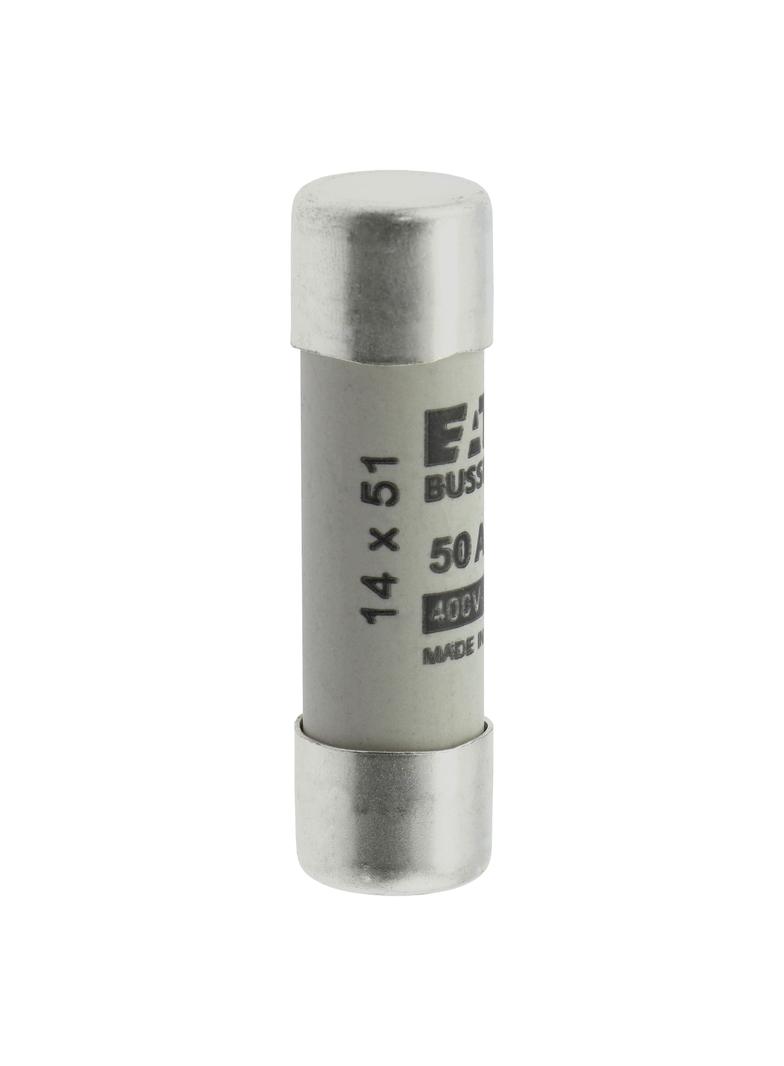 CYLINDRICAL FUSE 14 x 51 50A GG 400V AC Wkładka cylindryczna 14 x 51mm 50A GG 400V AC C14G50 EATON