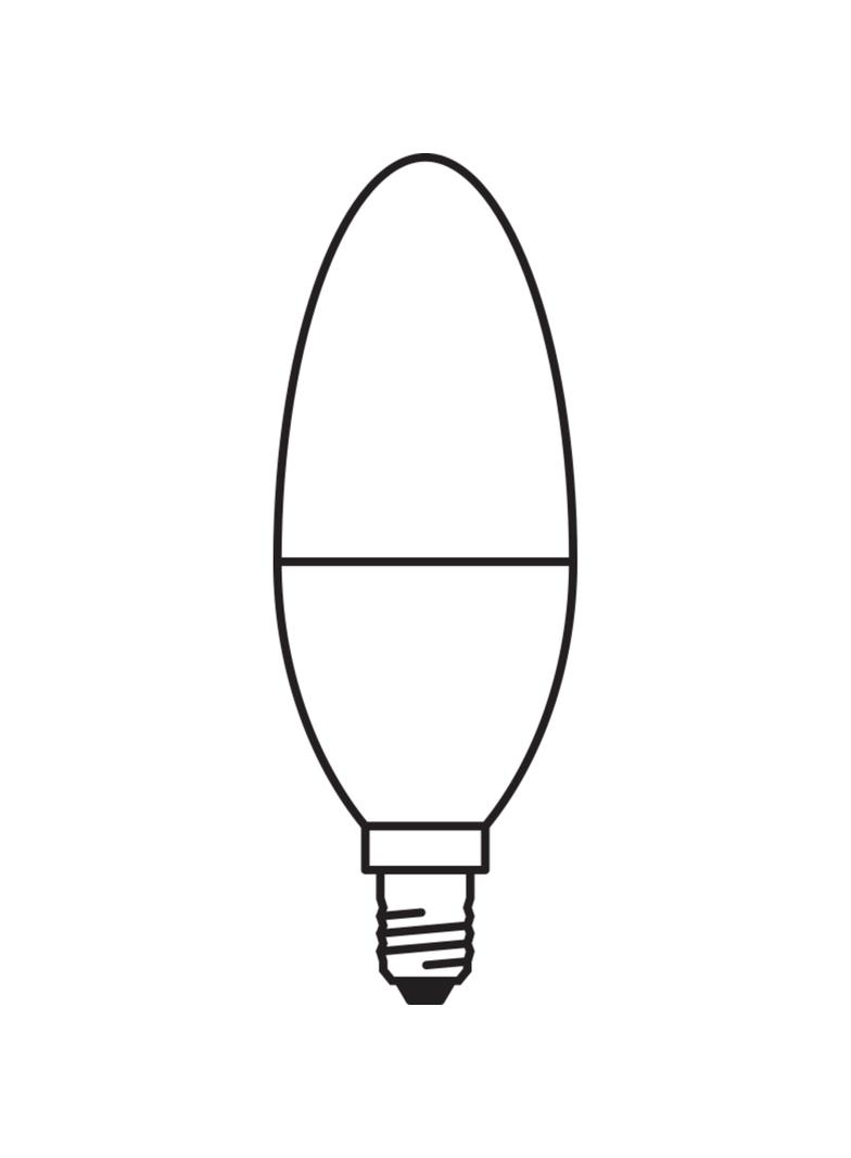 Lampa LED SMART+ ZB CL B Frosted TW 40 yes 4,9W/ E14