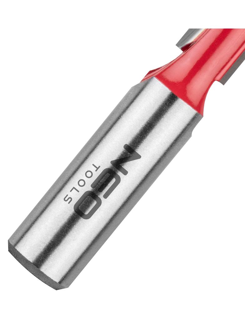 Frez palcowy dwuostrzowy długi, HM, 10 x 50 mm, trzpień 8 mm