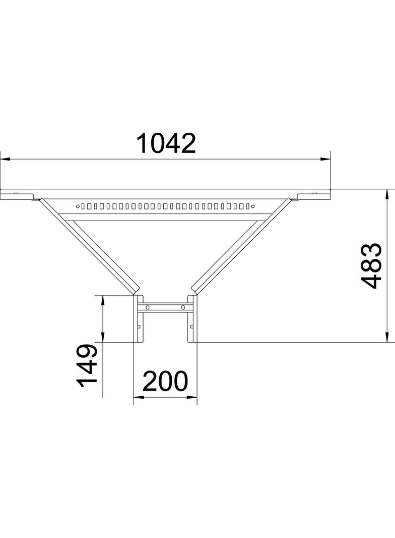 SLAA 1120 R3 FT Trójnik dostawny drabin kabl.