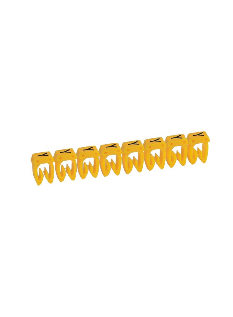 Oznacznik Żółty Litera Cab3 0,5-1,5 /Y/ /300Szt./ 038324 LEGRAND