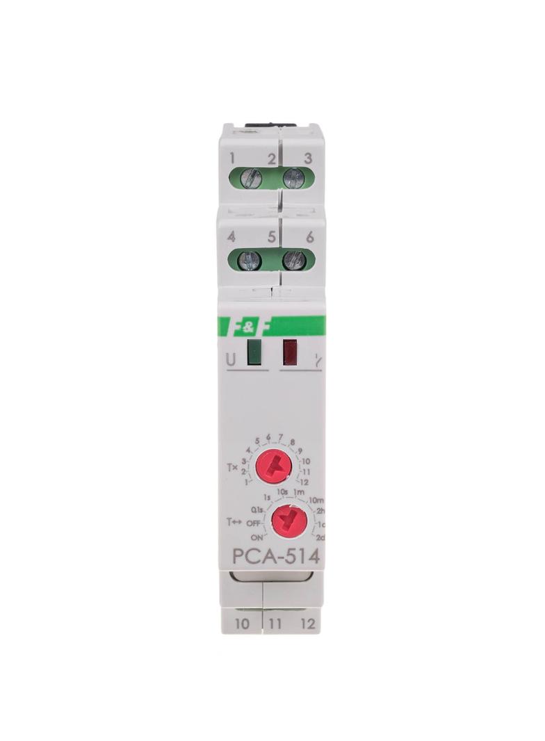 Jednofunkcyjny-awersyjny styki: 1Z/R U=230 i 24V I=10A 1 moduł PCA-514DUO F&F