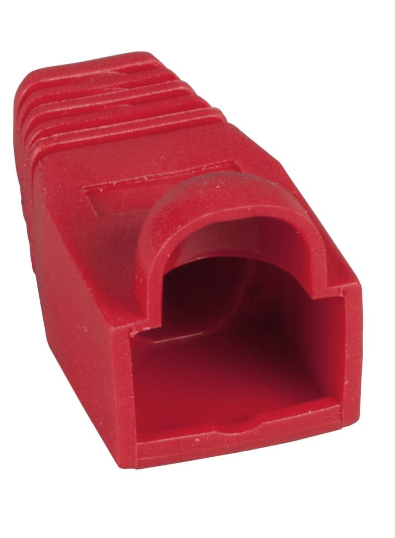 Osłonka RJ45 na kabel 6-8mm, szary, op. 100szt Partners CCAS-RJBT-68 C&C
