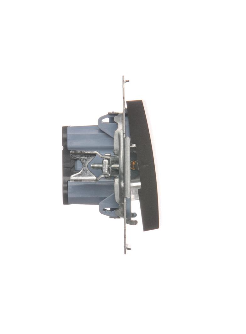 Simon 54 Przycisk „światło” z podświetleniem LED 16A z. śrub. brąz mat