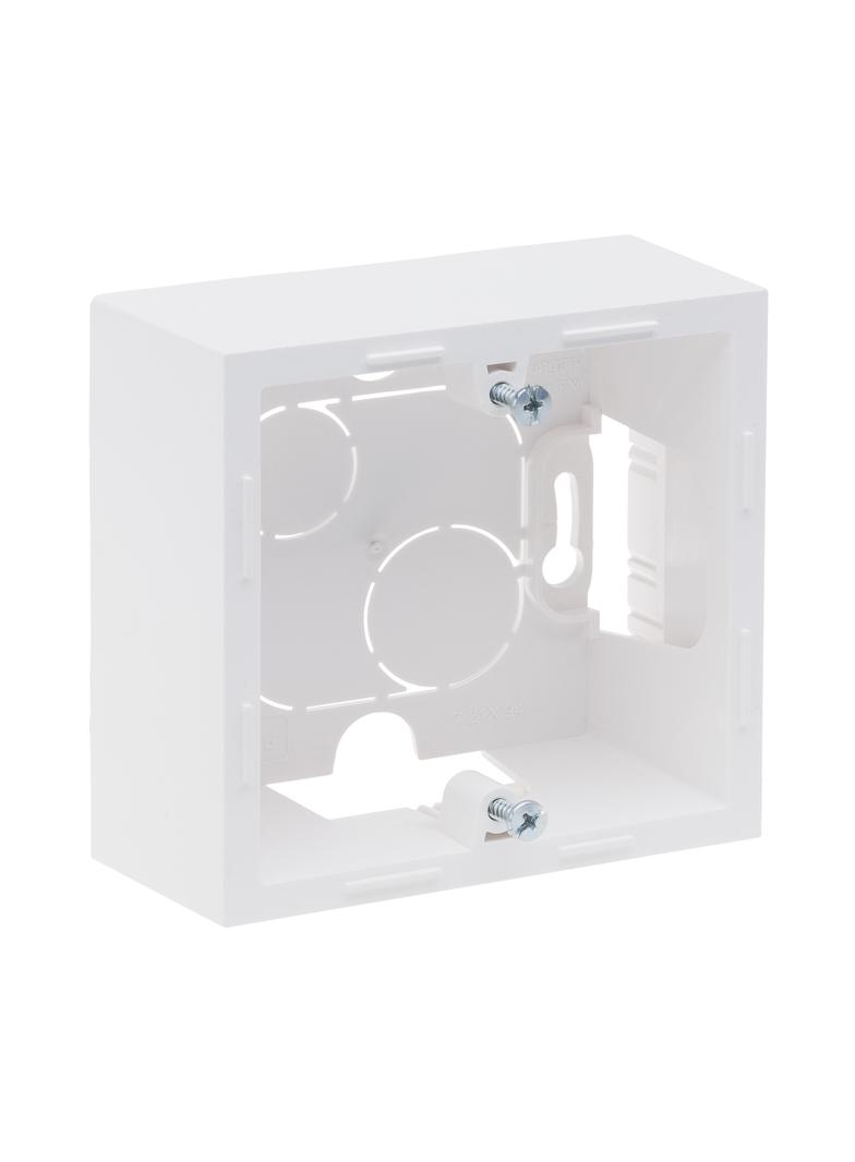 SUNO - Pojedyncza puszka natynkowa, Biały, Legrand