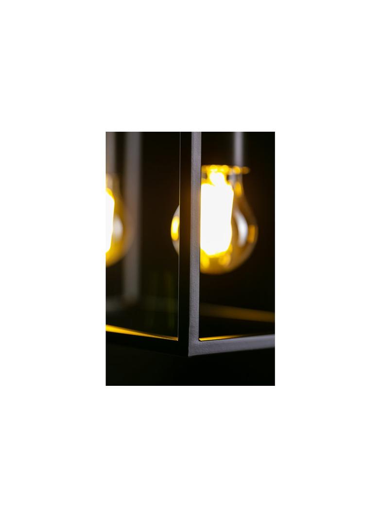 OPRAWA SUFITOWA DIU2 ,3628, AC220-240V, 50/60Hz, 2*E27, IP20, 30cmX18cmX20cm, PODWÓJNA, CZARNA