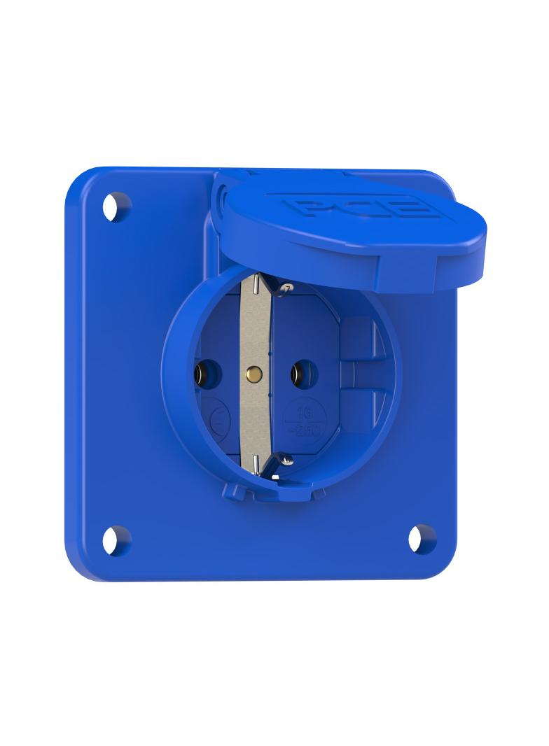 GN.1-FAZ.16A 230V IP44 75X75 BOCZNE WPROWADZ.PRZEW.