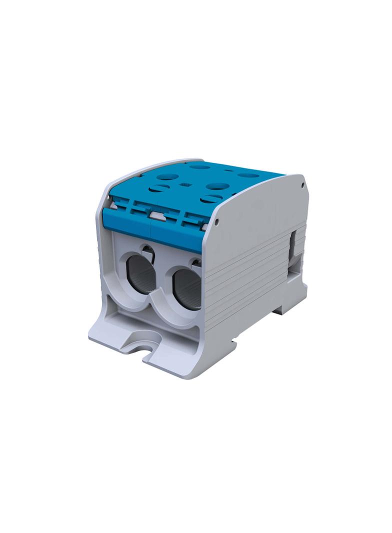 STB 95-2 Złączka szynowa gwintowa Al/Cu 87520 SIMBLOCK niebieski