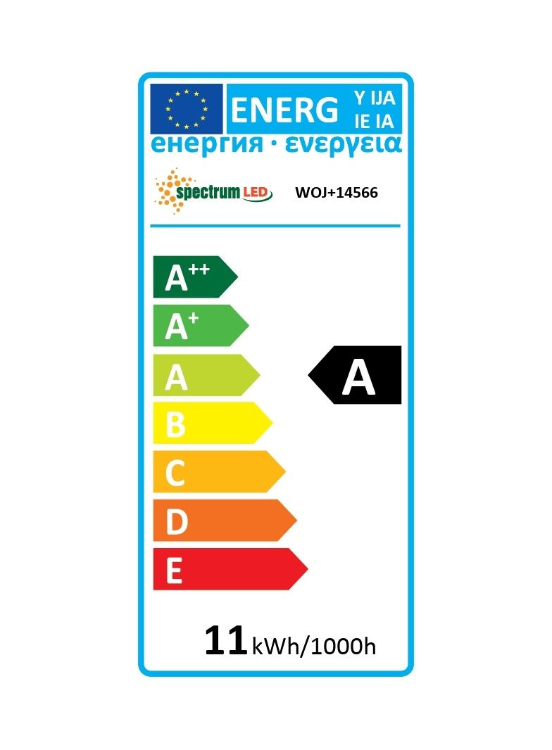 Żarówka LED AR111 GU10 230V 10W SMD 20st WW BLACK  WOJ+14566 Spectrum Led