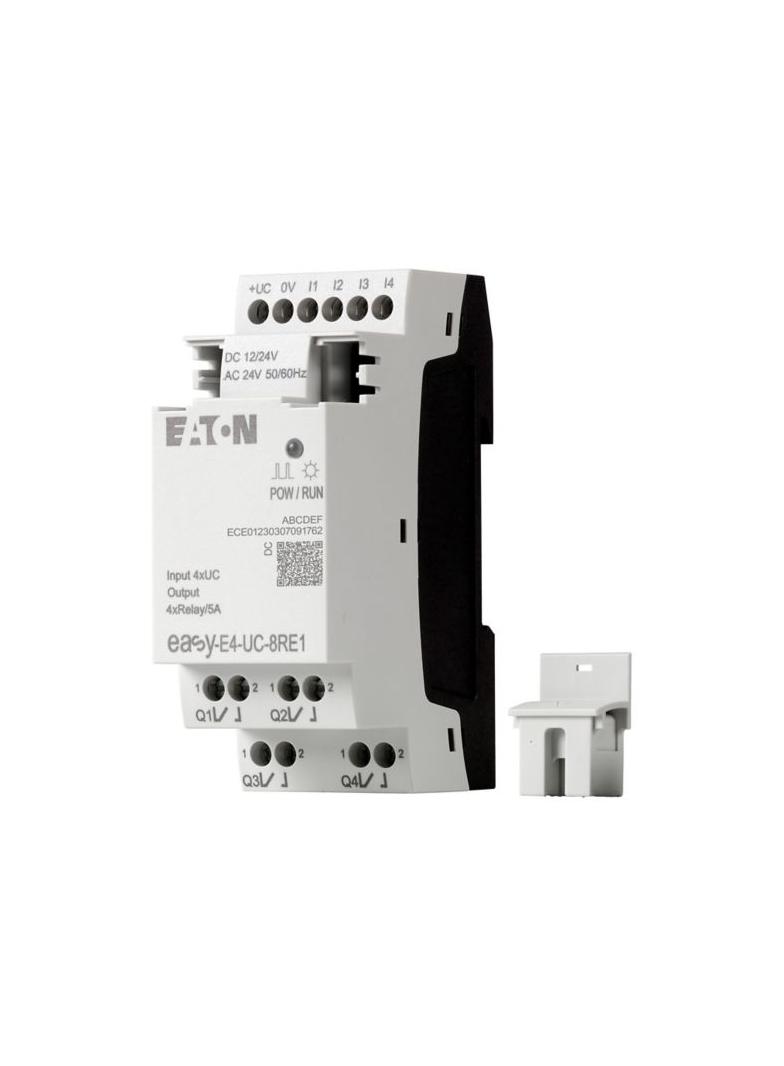 EASY-E4-UC-8RE1 easyE4 rozszerzenie 12-24VDC 24VAC 4DI 4DO-R 197217 EATON
