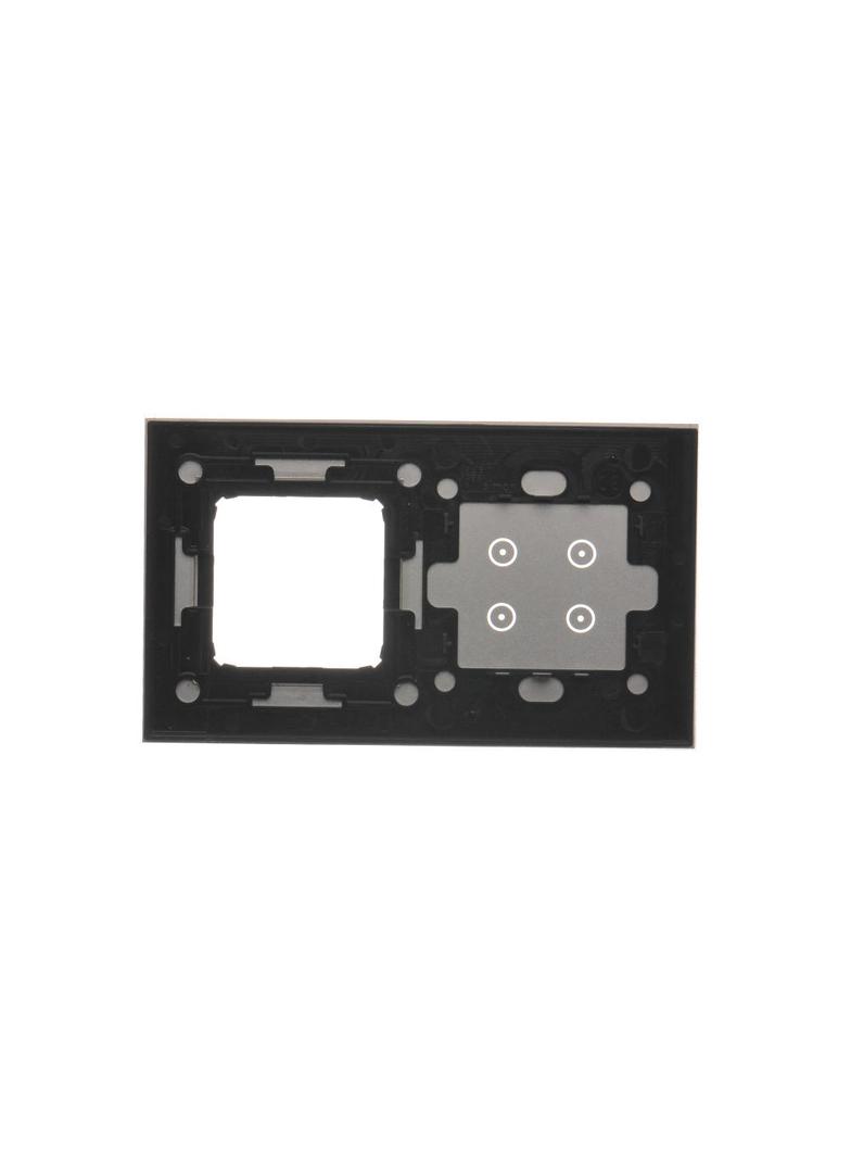 Simon 54 Touch Panel dotykowy S54 Touch 2 moduły 4 pola dotykowe + 1 otwór na osprzęt S54 srebrna mgła DSTR240/71 KONTAKT