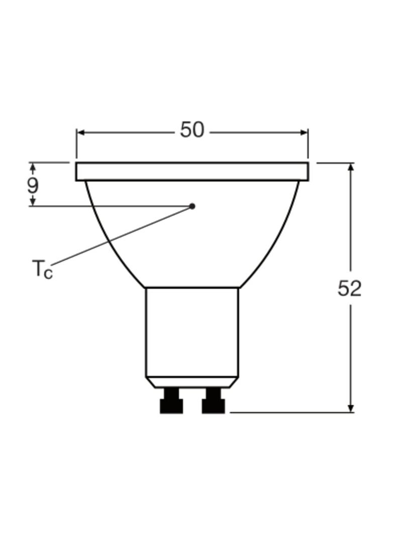 Lampa LED PARATHOM DIM PAR16 80 120° 7,9W 940 GU10