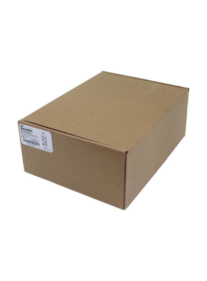 NH2 SINGLE POLE SILVER 1/4 SCREW Podstawa NH2 1P 400A mont. szyna DIN i śruby SD2-D EATON