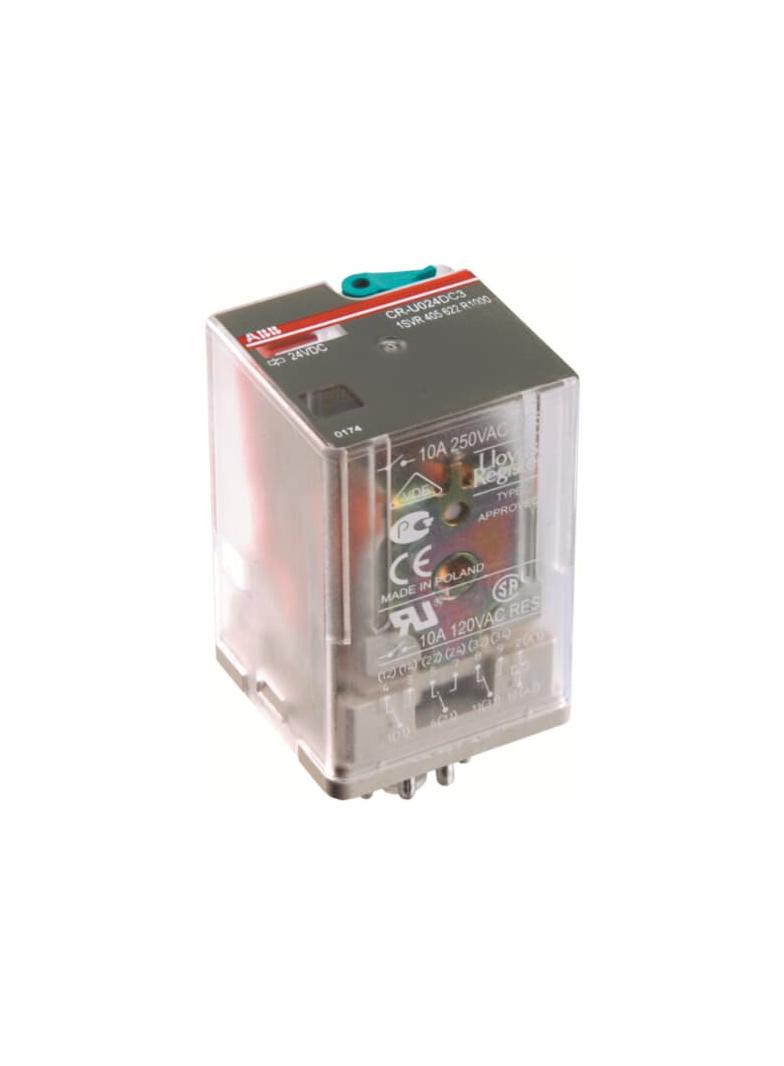 PRZEKAŹNIK CR-U048AC2L, A1-A2=48V AC, 2 STYKI C/O 250V/10A, LED