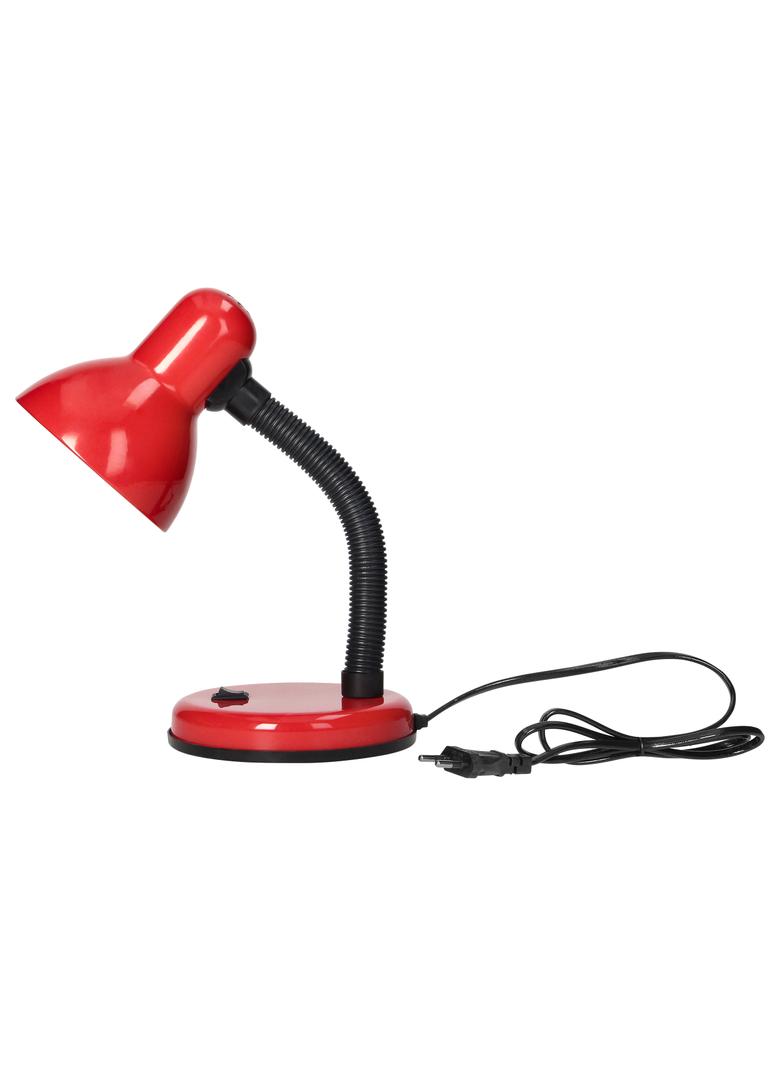 FUPI, lampa biurkowa, 40W, E27, stal + tworzywo, czerwona DL-4/R ORNO