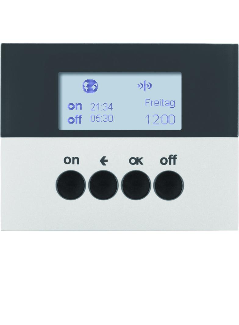 BERKER K.5 KNX RF quicklink łącznik czasowy aluminium lakierowana 85745277 HAGER