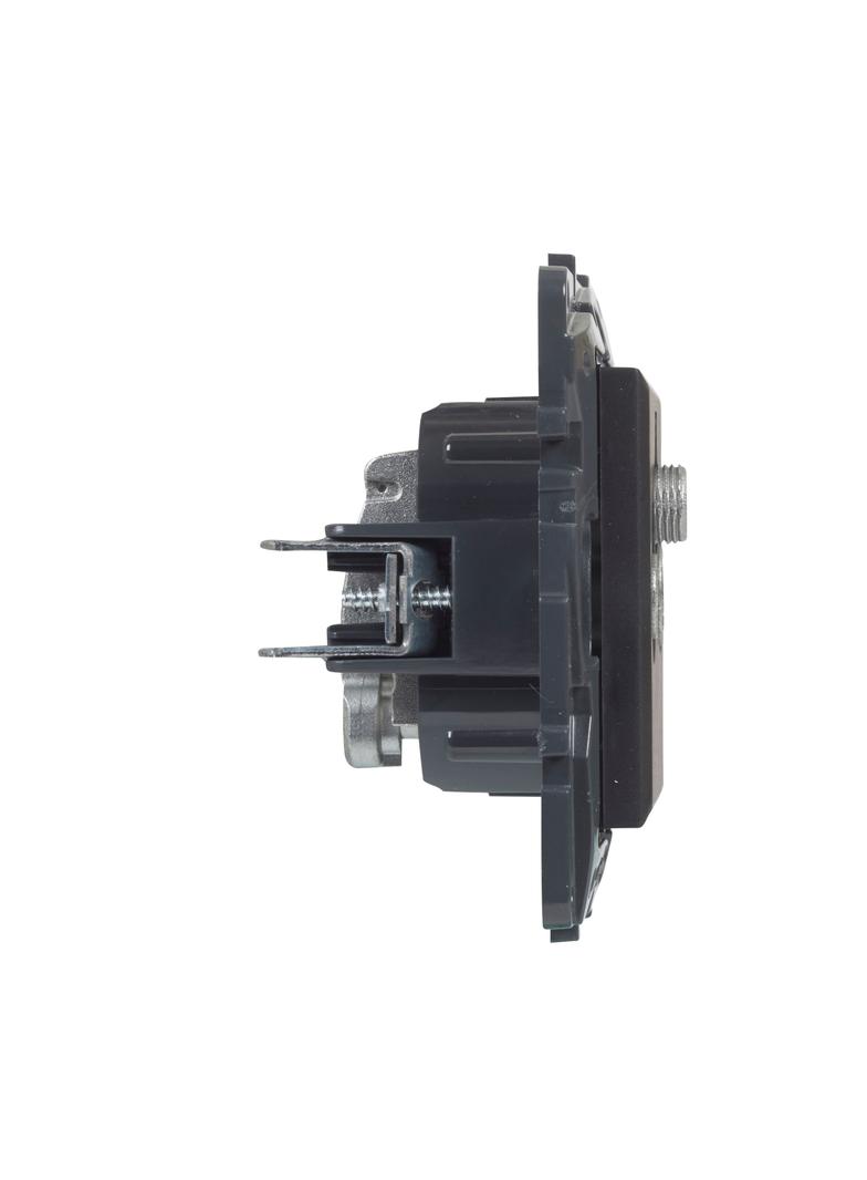 Niloe Step - gniazdo TV-R-SAT końcowe do instalacji typu gwiazda 1,5 dB- kolor czarny, Legrand