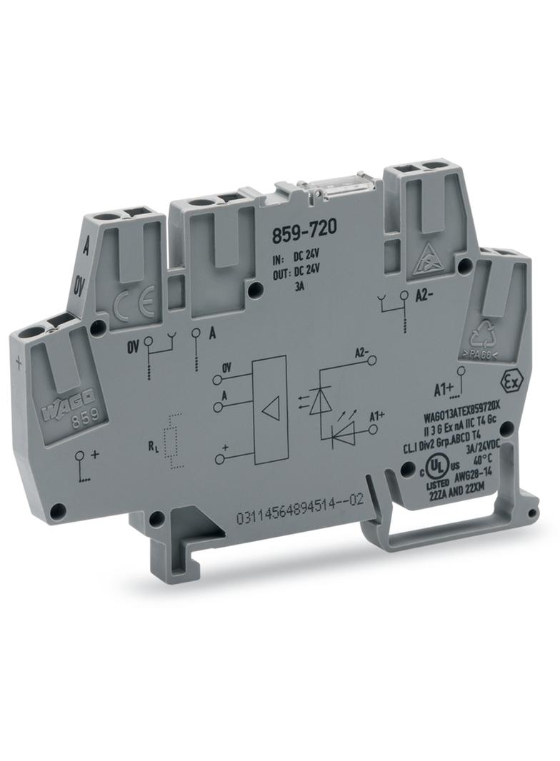 złączka z optoseparatorem 24VDC/24VDC/3A