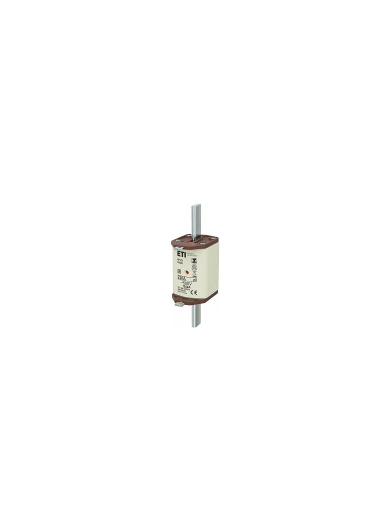 Wkładka topikowa NH zwłoczna KOMBI Zaczepy izolowane NH2C/I gG 250A 500V 004195219 ETI