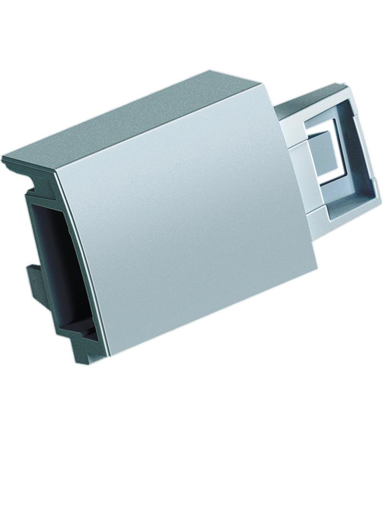 tehalit.LFF Element rozszerzający 45x45mm do ramki LFF71H110 srebrny LFF71H119ALU HAGER