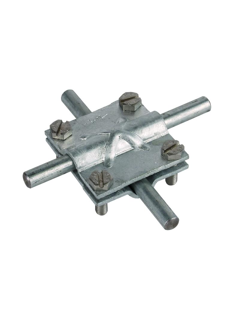 Zacisk krzyżowy bez przekładki,St/tZn