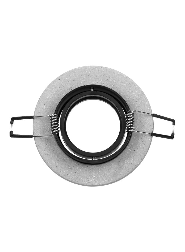 HALISI RM ramka dekoracyjna oprawy punktowej, MR16/GU10 max 50W, koło, ruchoma, czarna AD-OD-6182 ORNO