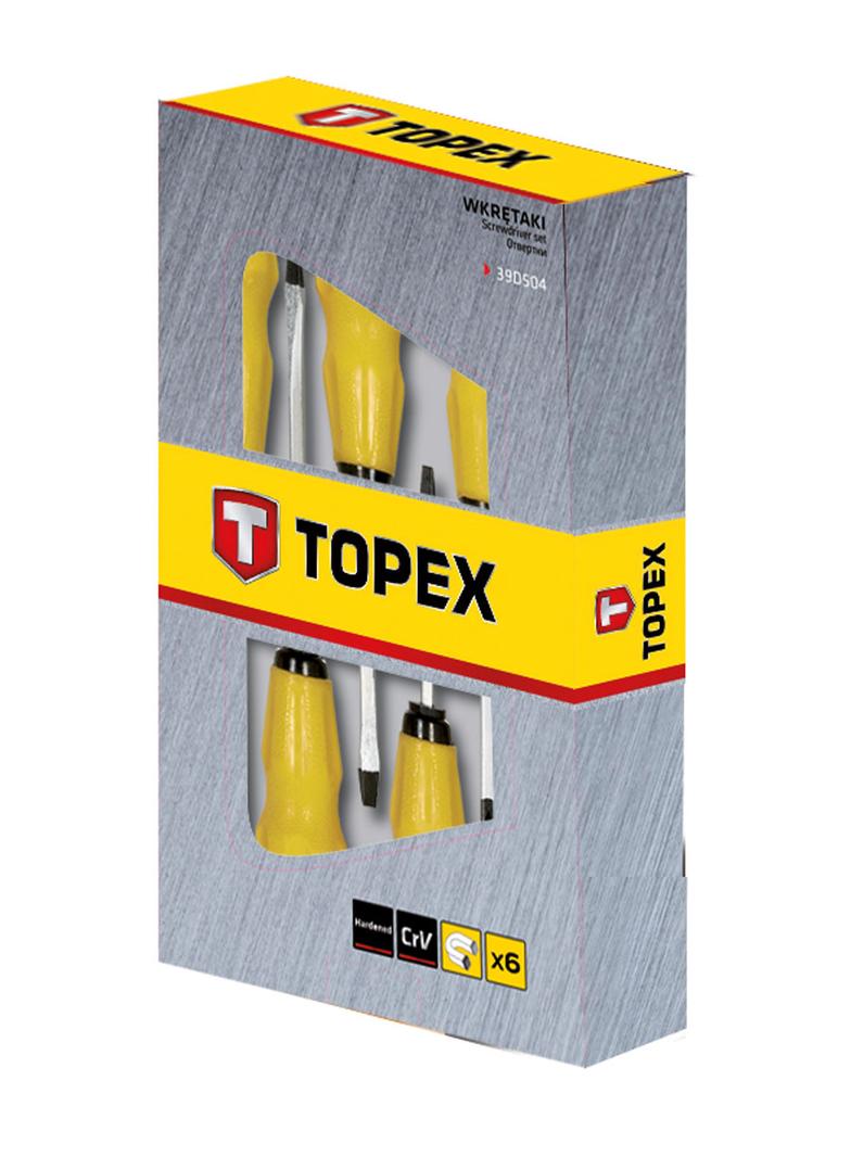 Wkrętaki do pobijania, zestaw 6 szt.