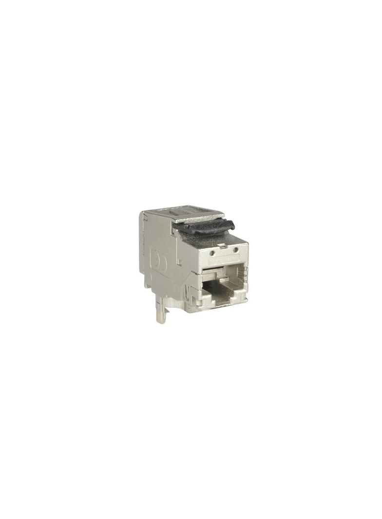 MODUŁY TELEINFORMATYCZNE Moduł gniazda komputerowego FMT RJ45 kat 6a ekranowany kolor MGK-T6AE OSPEL