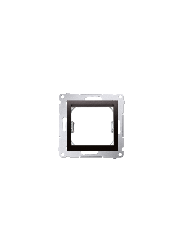 Simon 54 Adapter (przejściówka) na osprzęt standardu 45 × 45 mm antracyt *Do gniazd teleinformatycznych Simon Connect DA45.01/48 KONTAKT