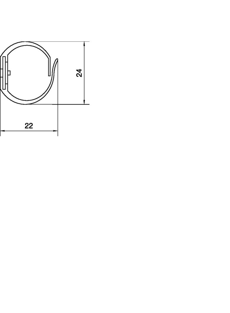 KANAŁ GRZEBIENIOWY VK-FLEX 20,L=500MM,SZARY M5691 HAGER