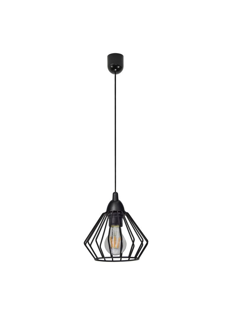Waya 1P E27 lampa wisząca max. 60W czarna AD-LD-6263BE27M ORNO