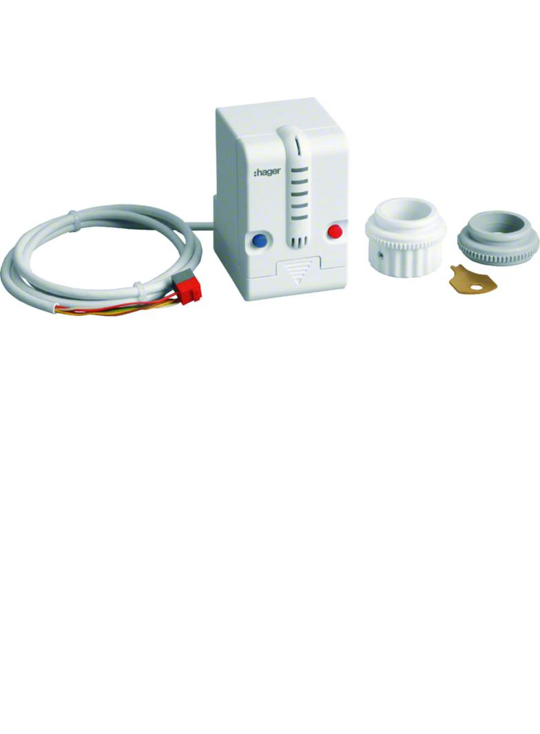 KNX e/s Napęd zaworów KNX z regulatorem temperatury TX502 HAGER