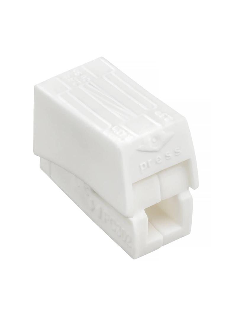 PC302-CL ,  Złączka zaciskowa Easy Link 0,5 - 2,5mm2, 2-polowa, biała
