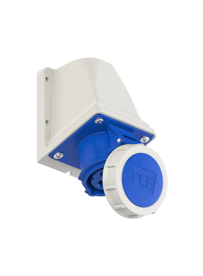 GNIAZDO STAŁE bez dławika 16A 230V 2P+Z  IP67