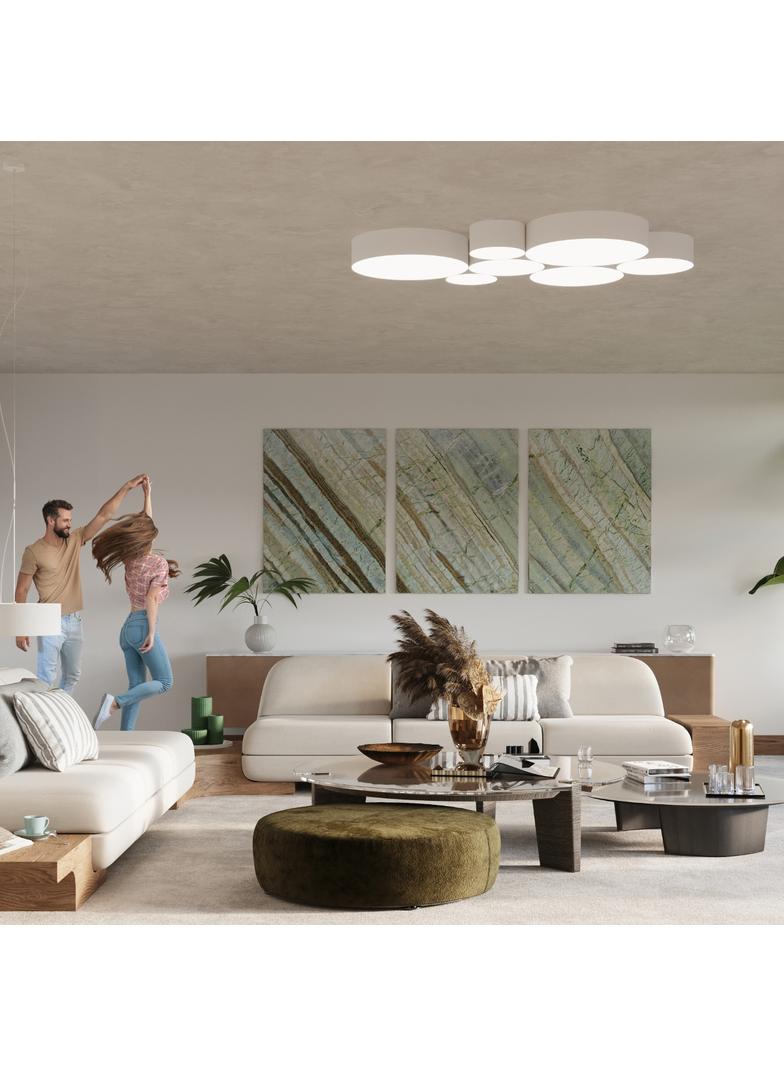 Sollux Lampa wisząca ARENA 35 biała SL.0117