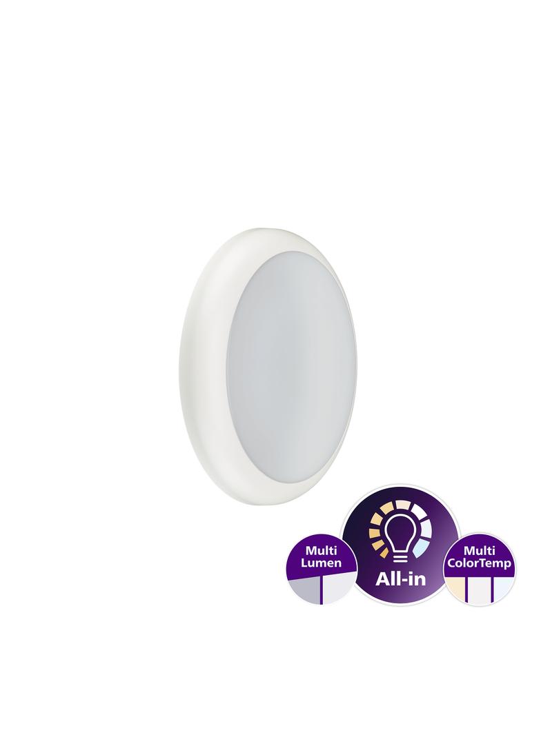 Oprawa plafon plafoniera Ledinaire WL070V G2 17W 1100/1700lm IP65 all-in 3000/4000/5700K LED11_17S/8