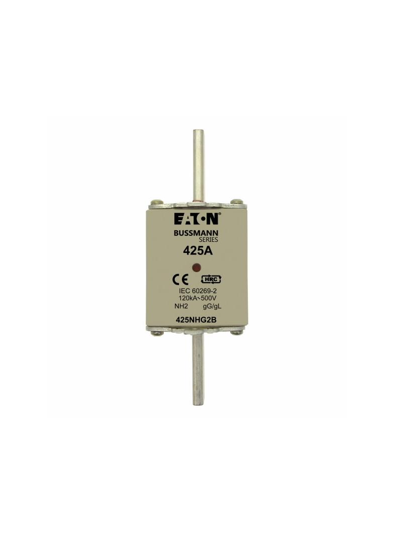 NH FUSE 425A 500V GG/GL SIZE 2 Wkładka NH2 425A 500V GL/GG podwójny wskaźnik 425NHG2B EATON