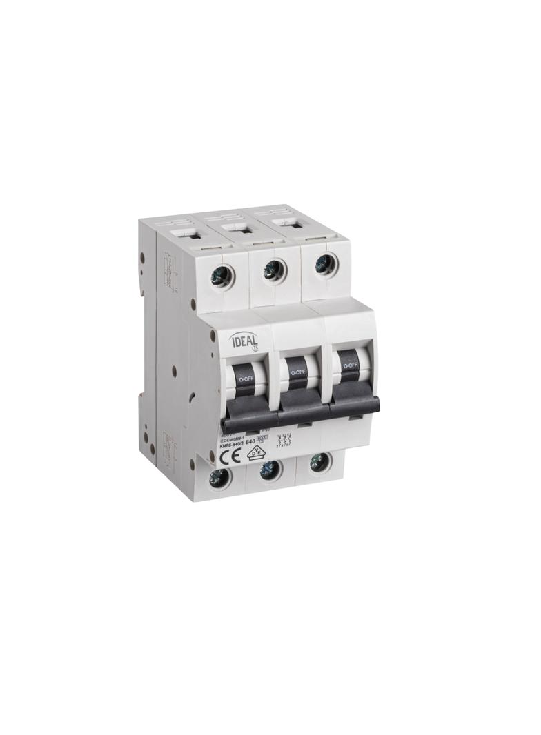 Wyłącznik nadprądowy 6kA 3P B40A KMB6-B40/3 IDEAL 23168 KANLUX