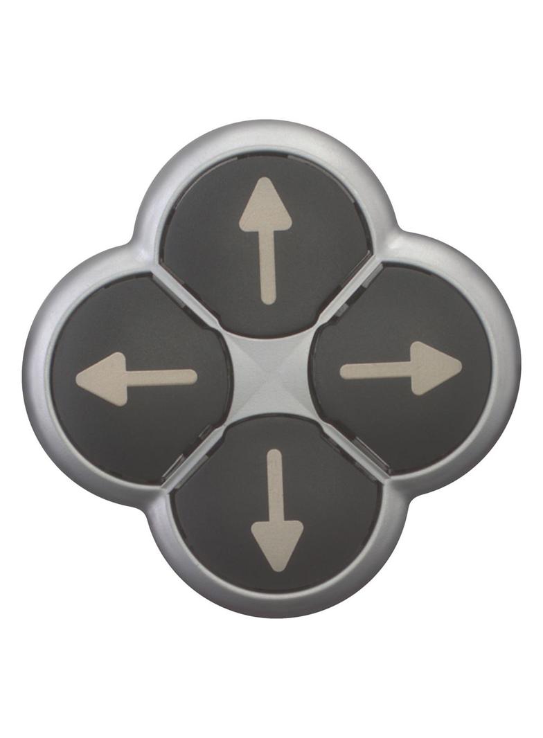 M22-D4-S-X7 Przycisk 4 pozycyjny czarny /strzałki/ z samopowrotem 286336 EATON