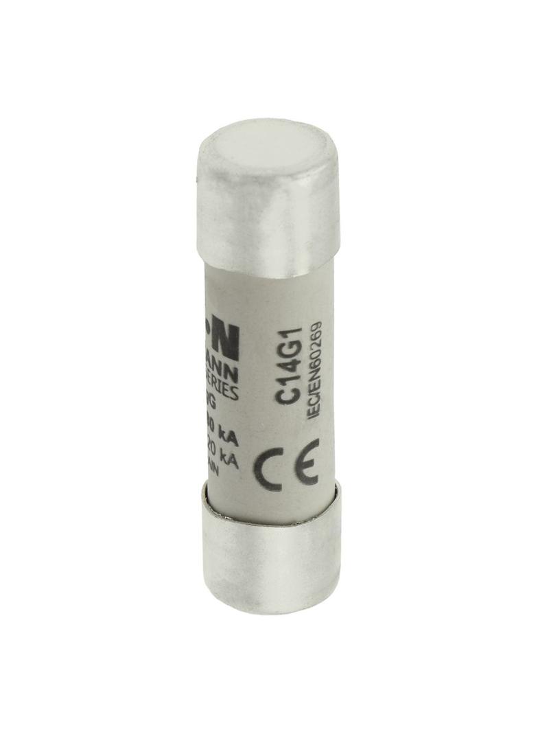 CYLINDRICAL FUSE 14 x 51 1A GG 690V AC Wkładka cylindryczna 14 x 51mm 1A GG 500V AC C14G1 EATON