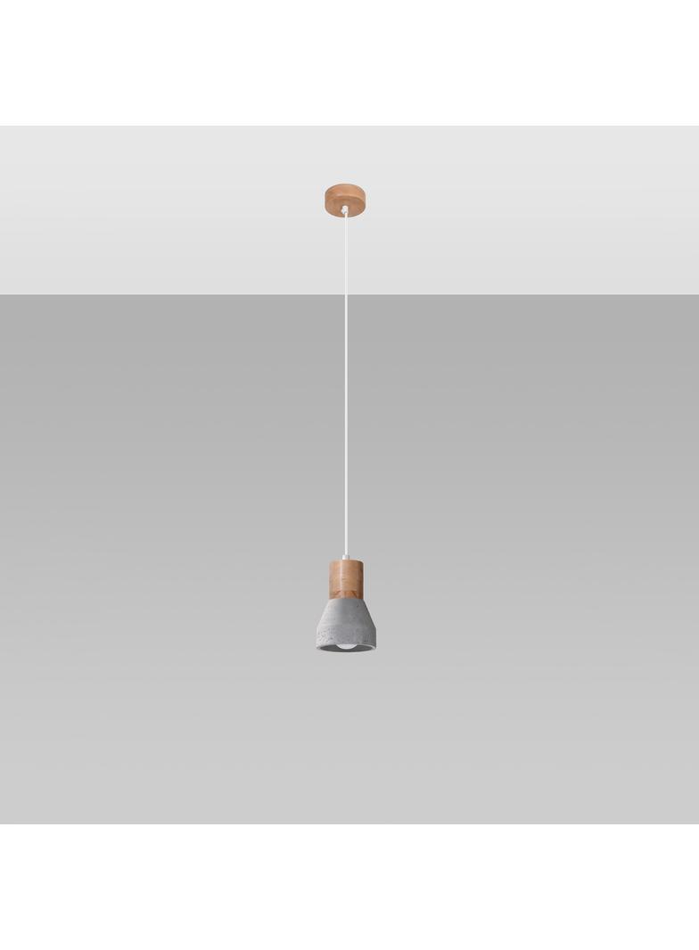 Sollux Lampa wisząca QUBIC szara