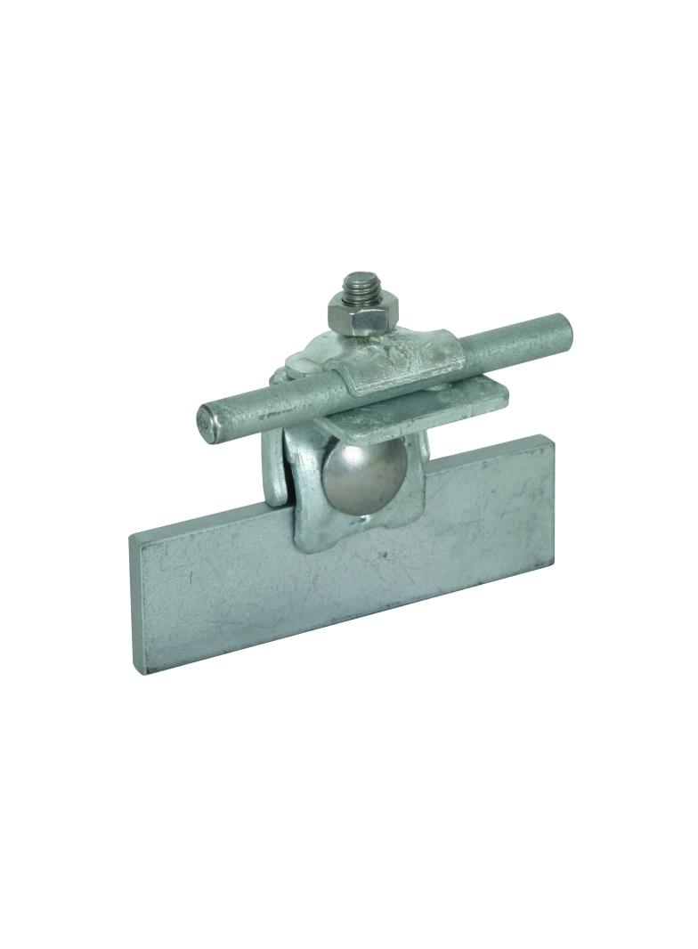 Zacisk krawędziowy wygięty 0,7-8 mm, St/tZn