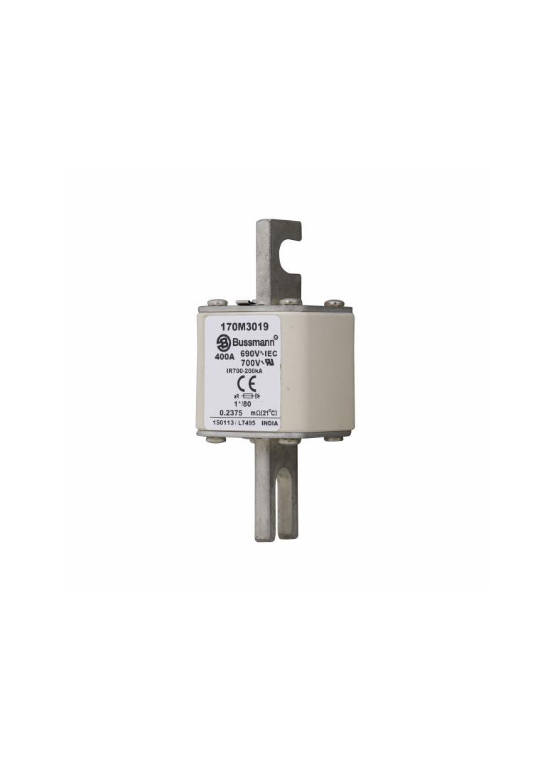 400A 690V 1*/80 aR INDICATOR FUSE Wkładka szybka 400A AC 690V compact DIN 1 45x45x104 mm, 170M3019 E