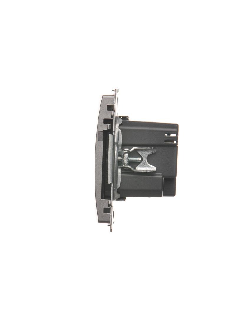 Simon Basic Ładowarka 2 x USB 2.1 A 5V DC 230V stal inox