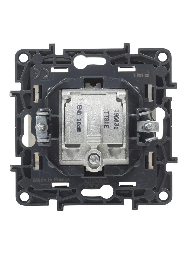 Niloe Step - gniazdo TV-R-SAT zakończeniowe, 10 dB- kolor czarny, Legrand