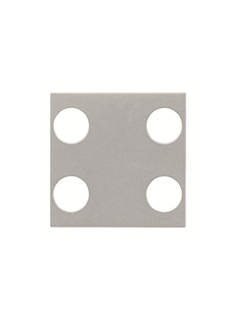 POKRYWA PRZYCISKU 2/4 KNX -KNX-SREBRNY