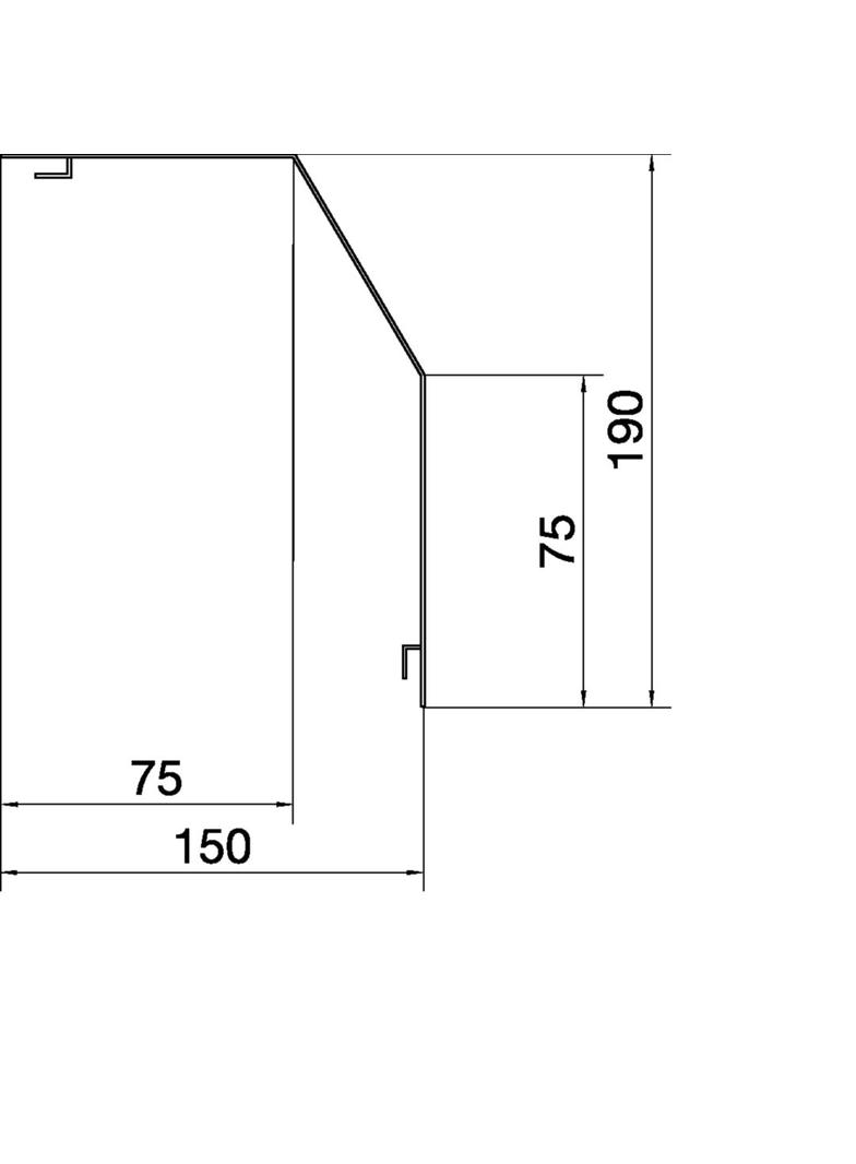 tehalit.RK 190 Pokrywa główna jasnoszary RK1907035 HAGER