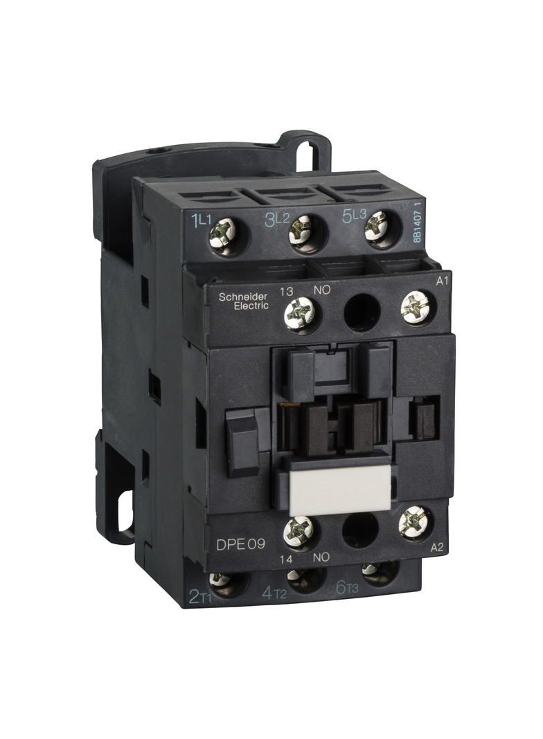 Easy TeSys DPE stycznik mocy, 9A, 3P, 230V 50/60 Hz cewka, styk pomocniczy 1zw